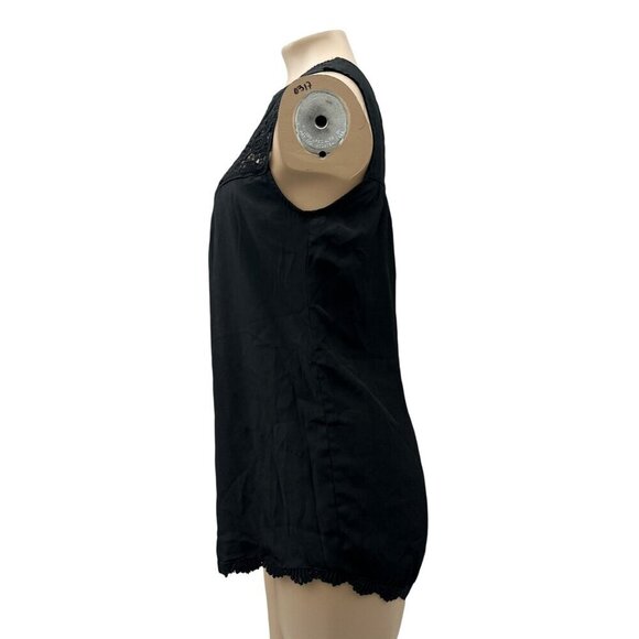 Jen's Pirate Booty for Free People Black Crochet Lace Romper Playsuit Women XS - Picture 7 of 15